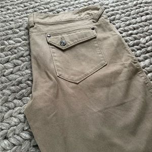 Ibex women’s khaki pants 10